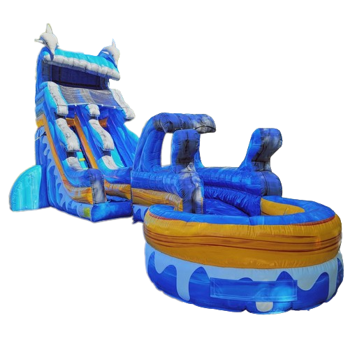 22ft dolphin wave waterslide