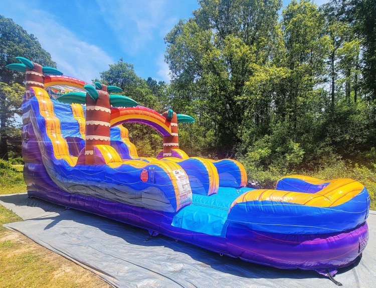 18ft Tiki Plunge Water Slide